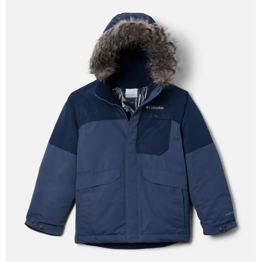 Columbia Dark Mountain/Collegiate Navy Boys' Nordic Strider Jacket