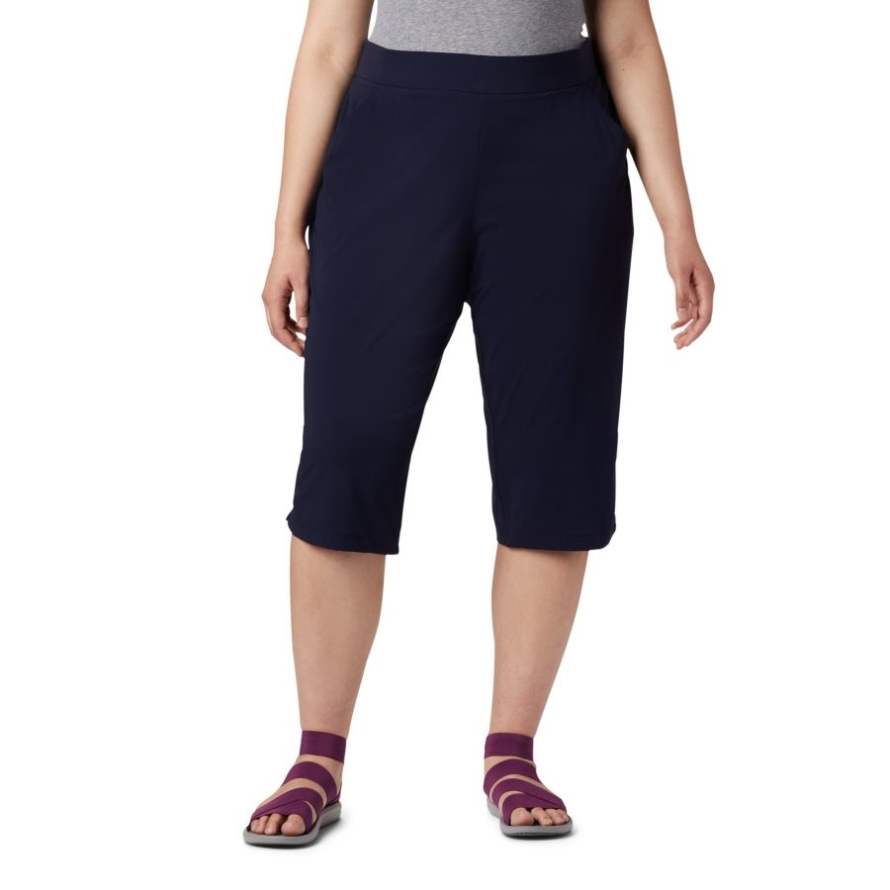 Columbia Dark Nocturnal Women's Anytime Casual Capri Plus Size