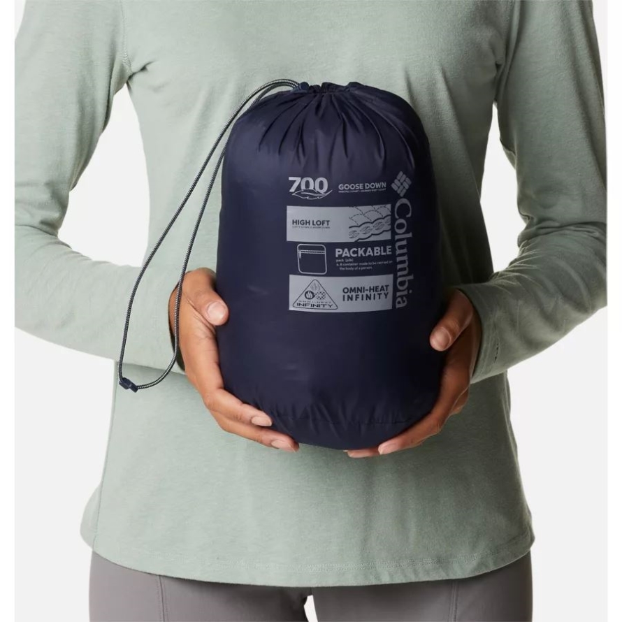 Columbia Dark Nocturnal Women's Bulo Point Omni-Heat Infinity Down Vest