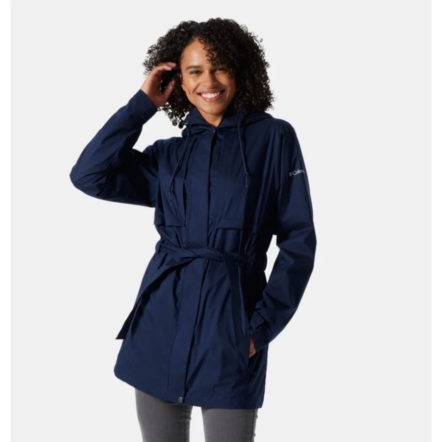 Columbia Dark Nocturnal Women's Pardon My Trench Rain Jacket