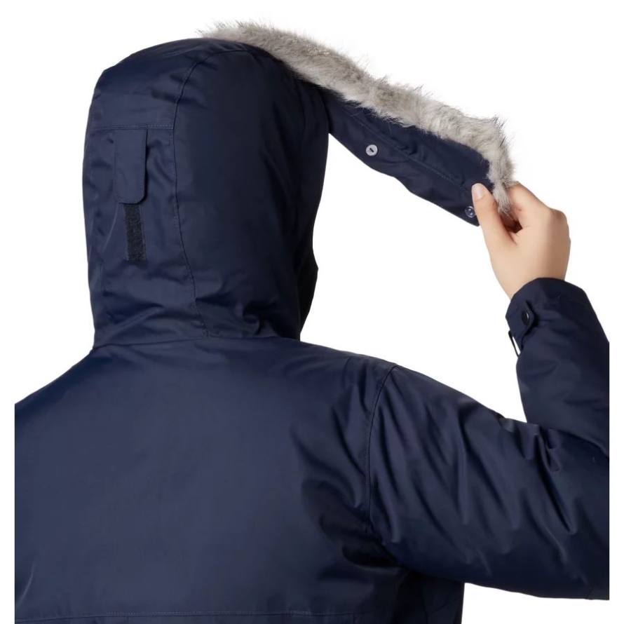Columbia Dark Nocturnal Women's Suttle Mountain Long Insulated Jacket Plus Size