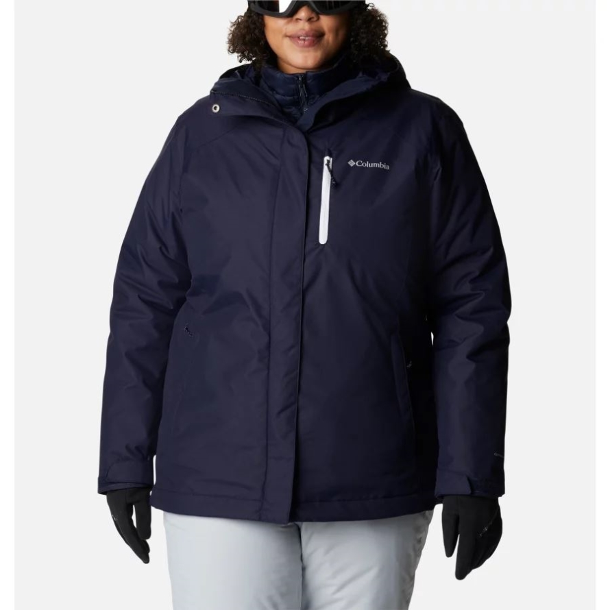 Columbia Dark Nocturnal Women's Whirlibird IV Interchange Jacket Plus Size
