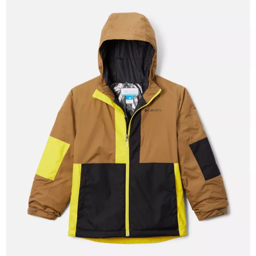 Columbia Delta/Black/Laser Lemon Boys' Oso Mountain Insulated Jacket