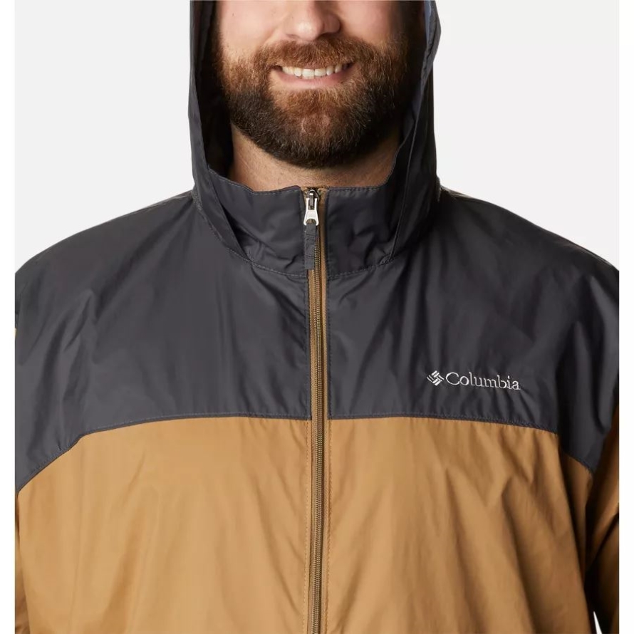 Columbia Delta/Shark Men's Glennaker Lake Rain Jacket Big