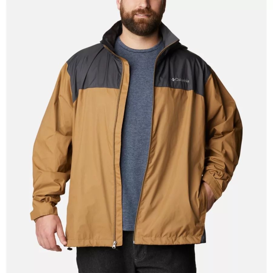 Columbia Delta/Shark Men's Glennaker Lake Rain Jacket Big