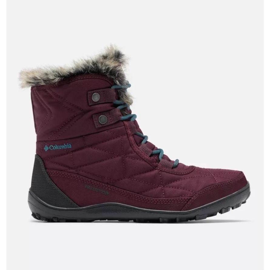 Columbia Epic Plum/River Blue Women's Minx Shorty III Boot