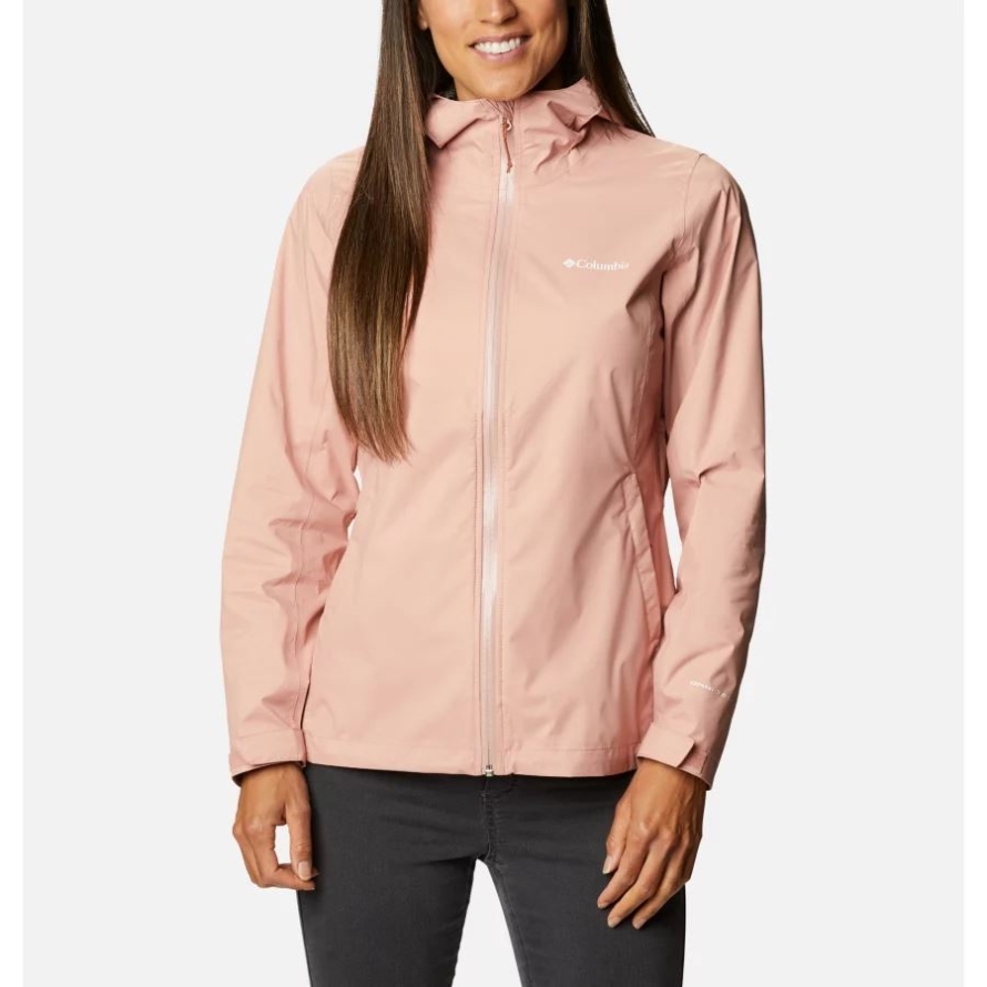 Columbia Faux Pink Women's EvaPOURation Waterproof Jacket