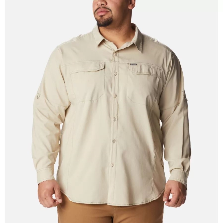 Columbia Fossil Men's Silver Ridge Lite Long Sleeve Shirt Big