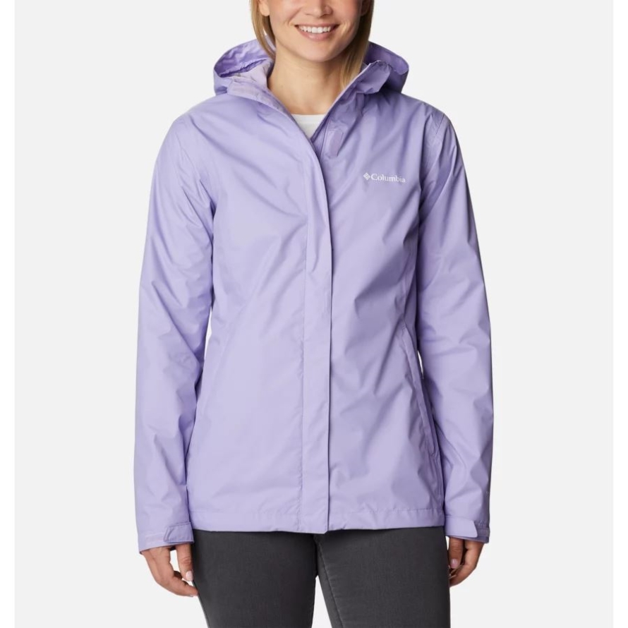 Columbia Frosted Purple Women's Arcadia II Rain Jacket