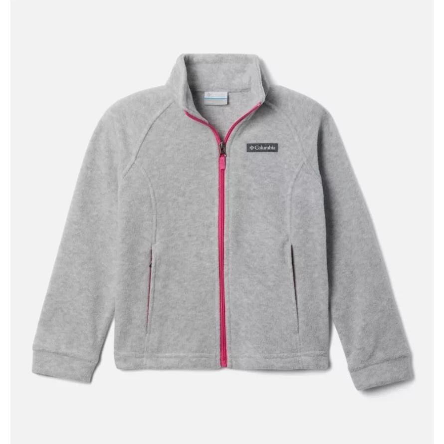 Columbia Girls' Benton Springs Fleece Jacket Cirrus Grey