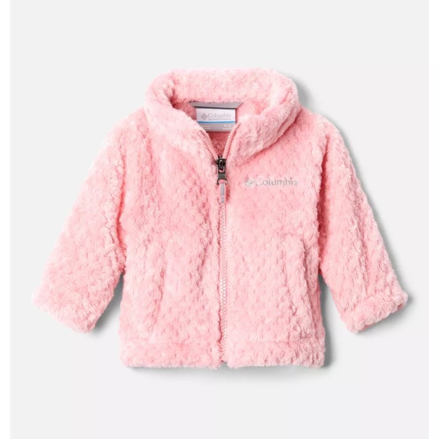 Columbia Girls' Infant Fire Side Sherpa Jacket Pink Orchid