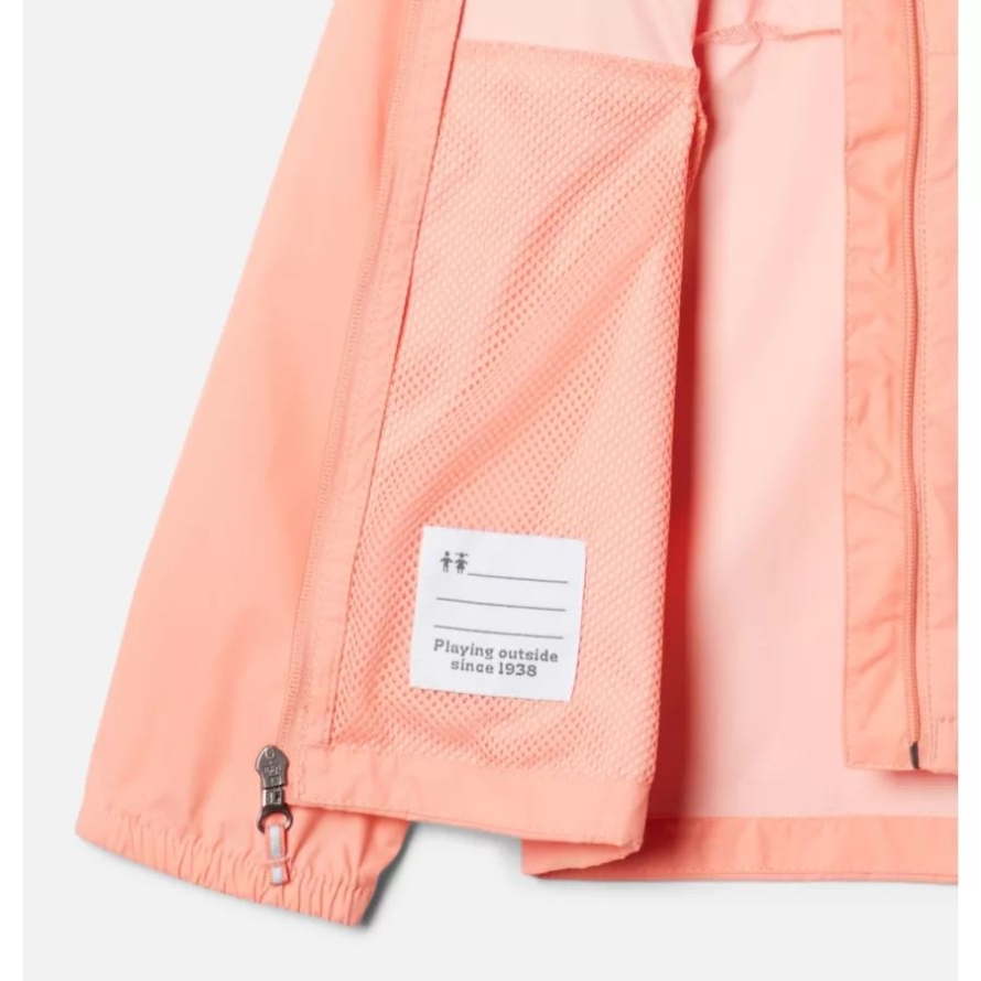 Columbia Girls' Switchback II Jacket Coral Reef