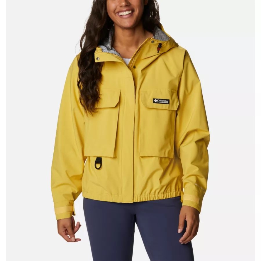 Columbia Golden Nugget Women's Field Creek Fraser Cropped Shell Jacket