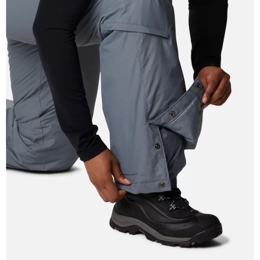 Columbia Grey Ash Women's Bugaboo Omni-Heat Pants Plus Size