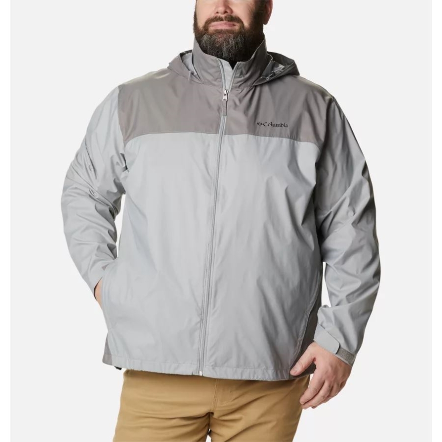 Columbia Grey/Boulder Columbia Men's Glennaker Lake Rain Jacket Big