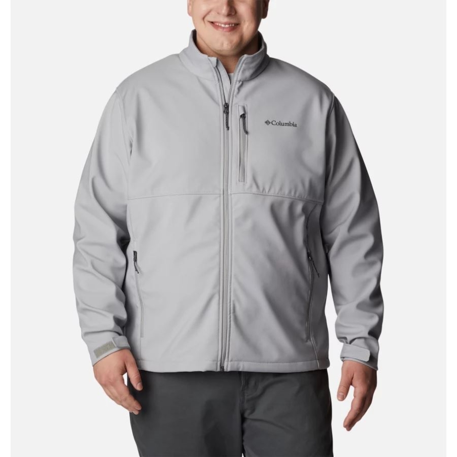 Columbia Grey Columbia Men's Ascender Softshell Jacket Big