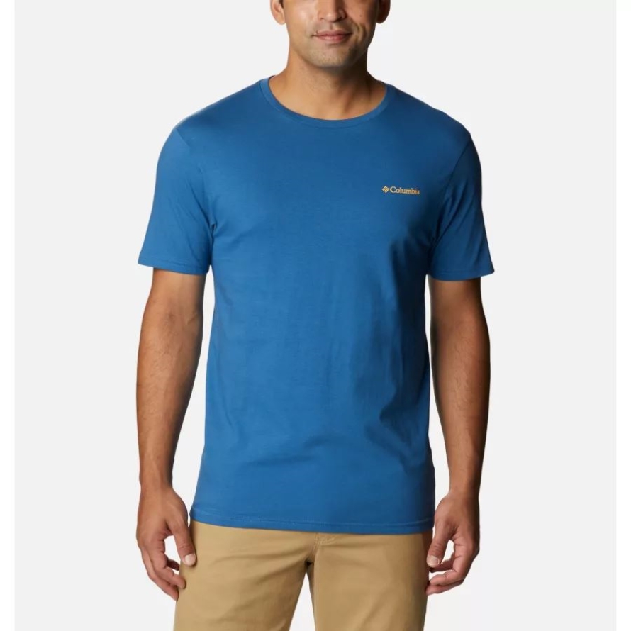 Columbia Impulse Blue Men's North Cascades T-Shirt