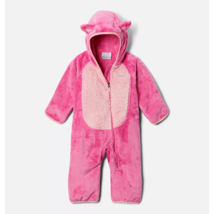 Columbia Infant Foxy Baby Sherpa Bunting Pink Ice/Pink Orchid