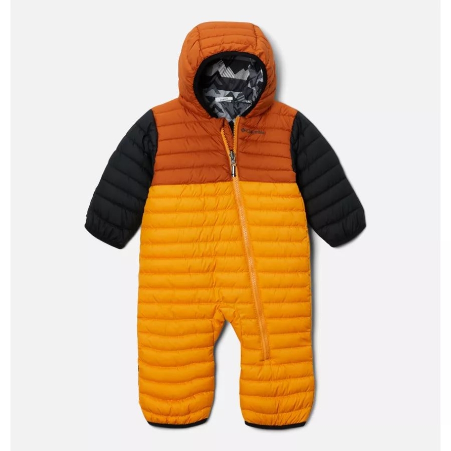 Columbia Infant Powder Lite Reversible Bunting Mango/Warm Copper/Black