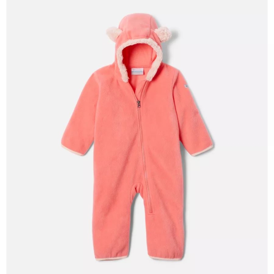 Columbia Infant Tiny Bear II Bunting Blush Pink