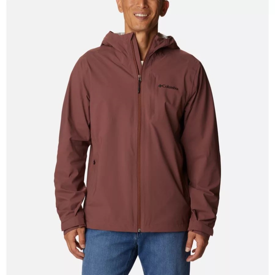Columbia Light Raisin Men's Omni-Tech Ampli-Dry Shell Jacket