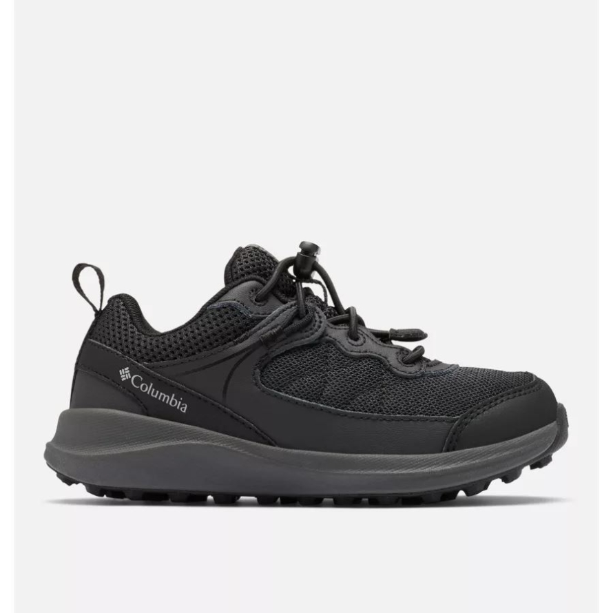 Columbia Little Kids' Trailstorm Shoe Black/Dark Grey