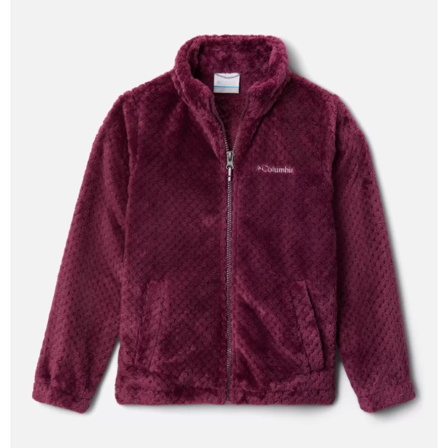 Columbia Marionberry Girls' Fire Side Sherpa Jacket
