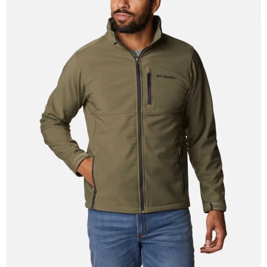 Columbia Men's Ascender Softshell Jacket Stone Green