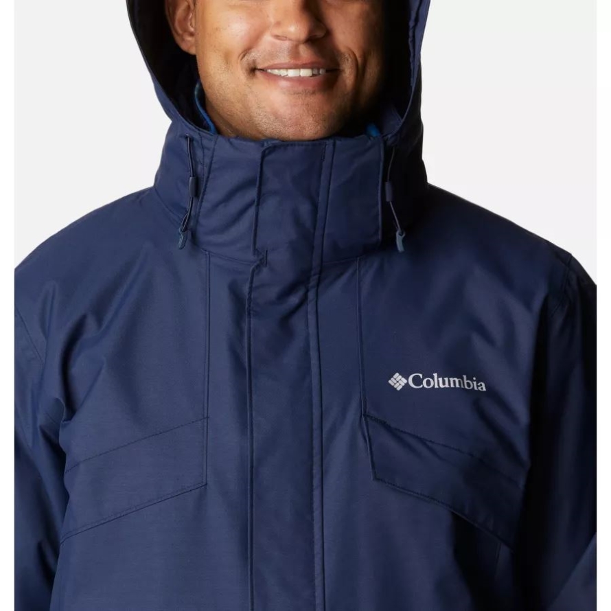 Columbia Men's Bugaboo II Fleece Interchange Jacket Collegiate Navy