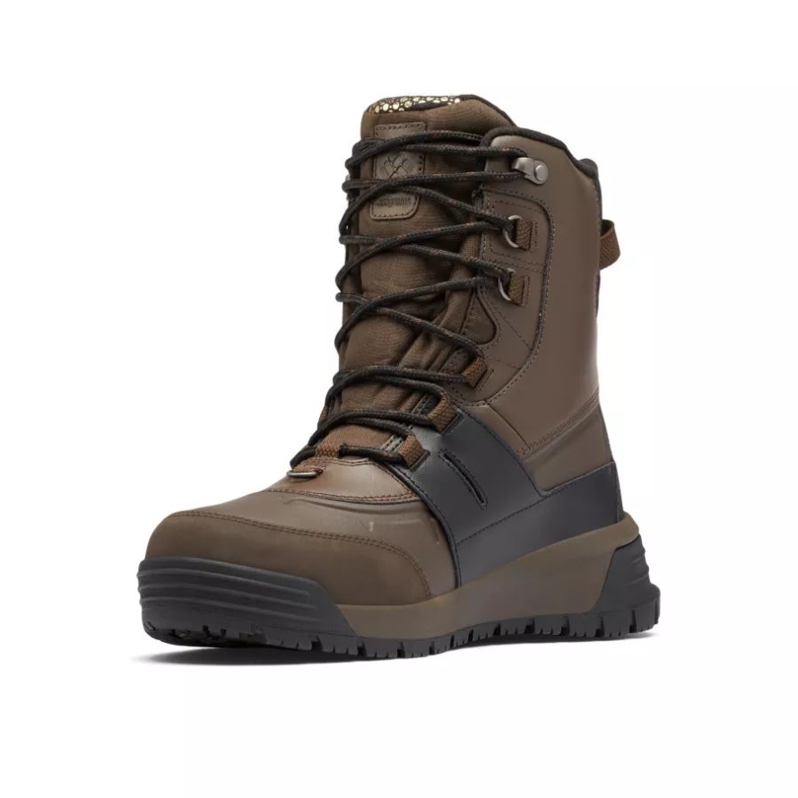 Columbia Men's Bugaboot Celsius Plus Omni-Heat Infinity Boot Wide Cordovan/Black