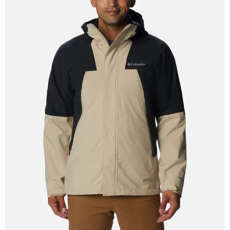 Columbia Men's Canyon Meadows 3-in-1 Interchange Jacket Ancient Fossil/Black