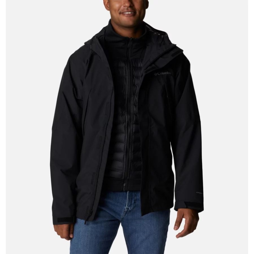 Columbia Men's Canyon Meadows Omni-Heat Infinity Interchange Jacket Black