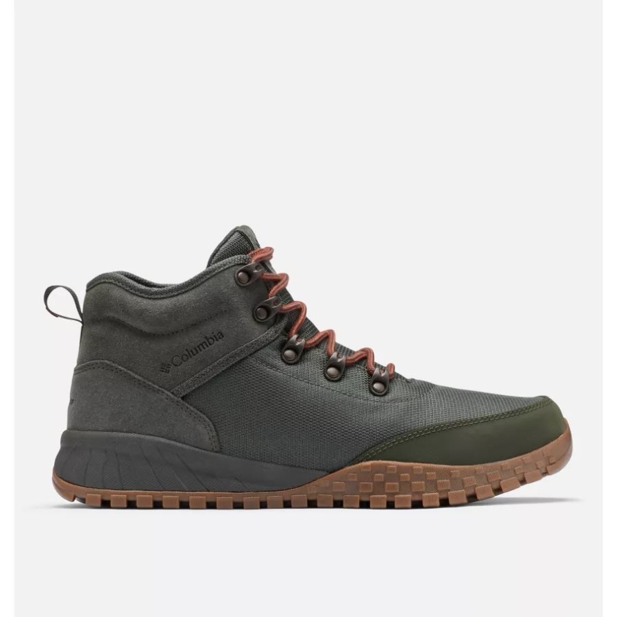 Columbia Men's Fairbanks Mid Boot Gravel/Dark Moss