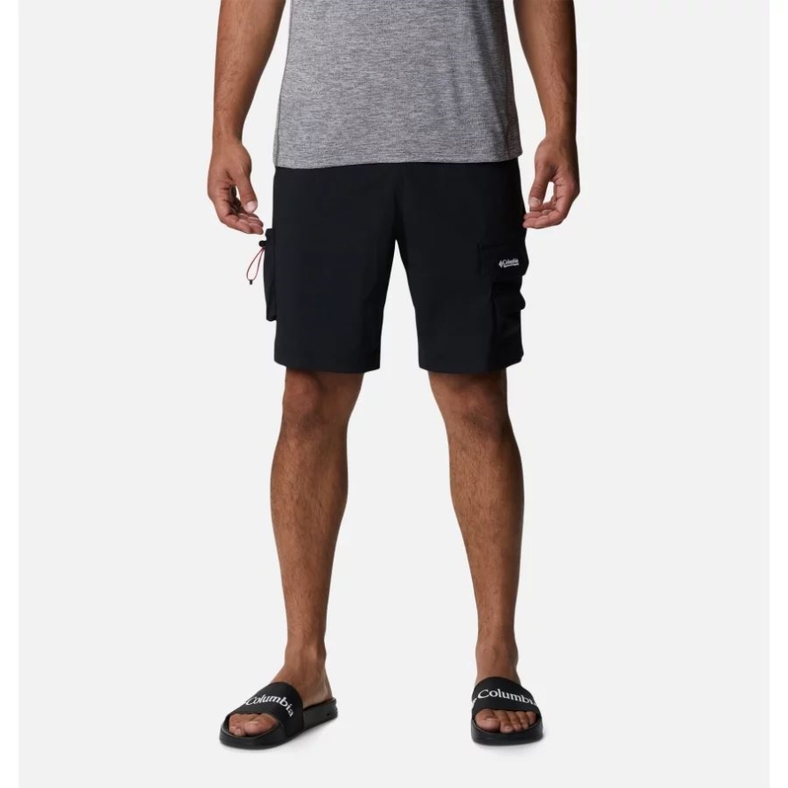 Columbia Men's Field Creek Casual Cargo Shorts Black