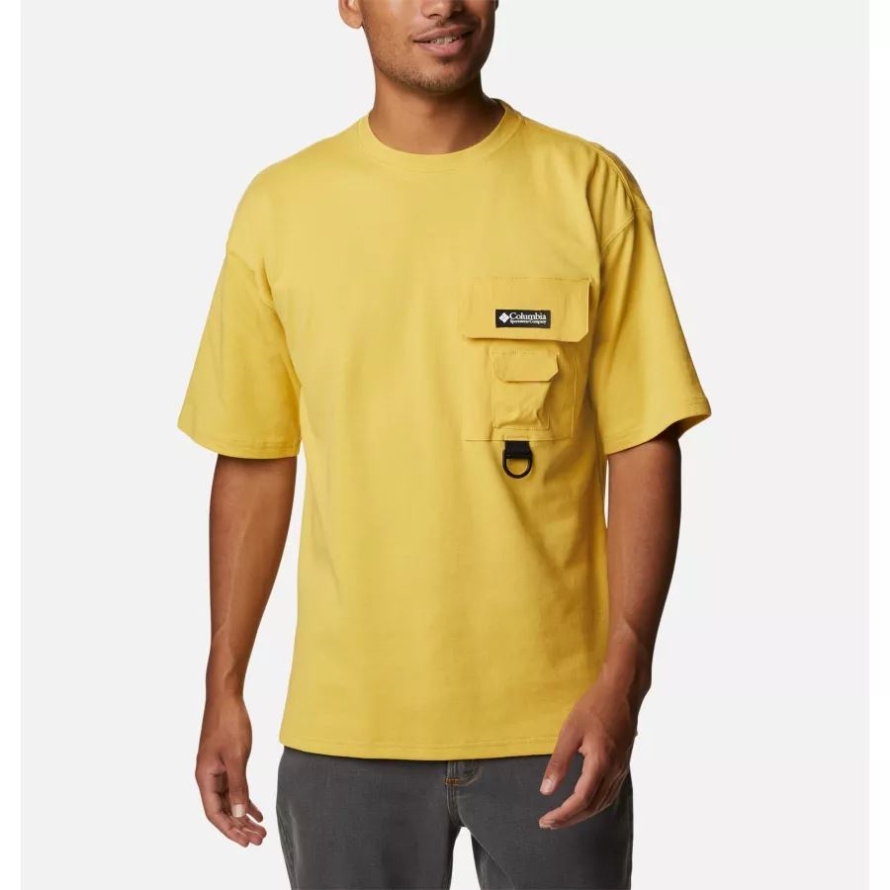 Columbia Men's Field Creek Casual T-Shirt Golden Nugget