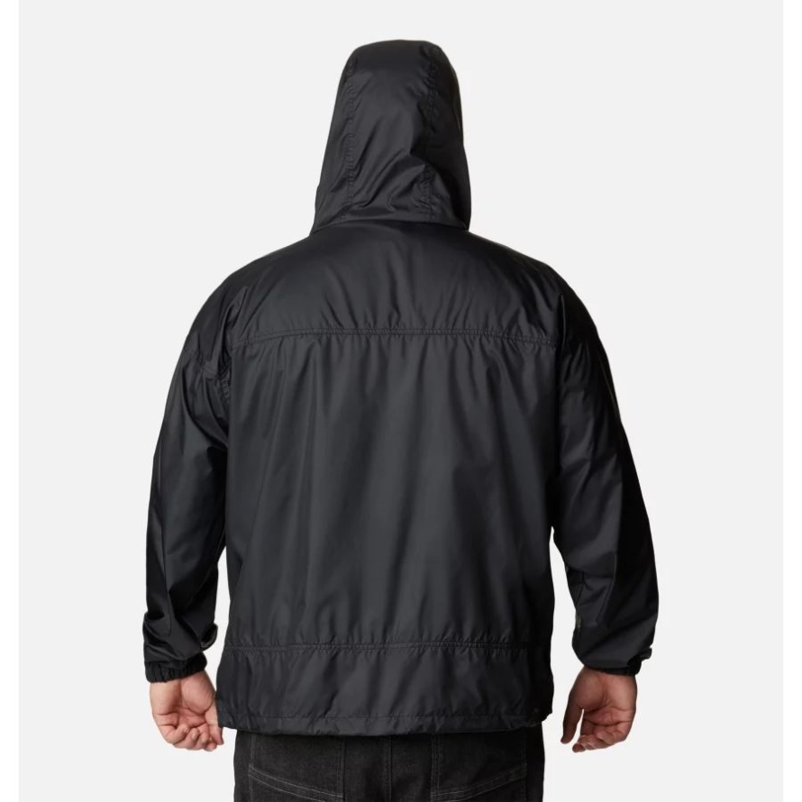 Columbia Men's Flash Challenger Windbreaker Jacket Big Black