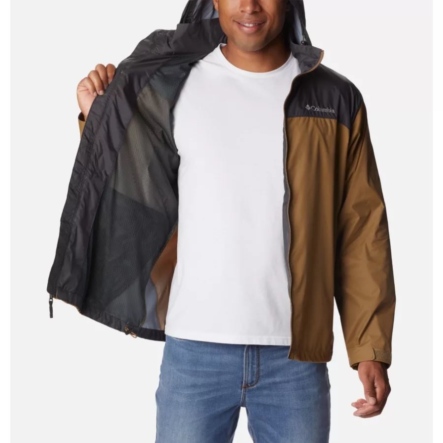Columbia Men's Glennaker Lake Rain Jacket Delta/Shark