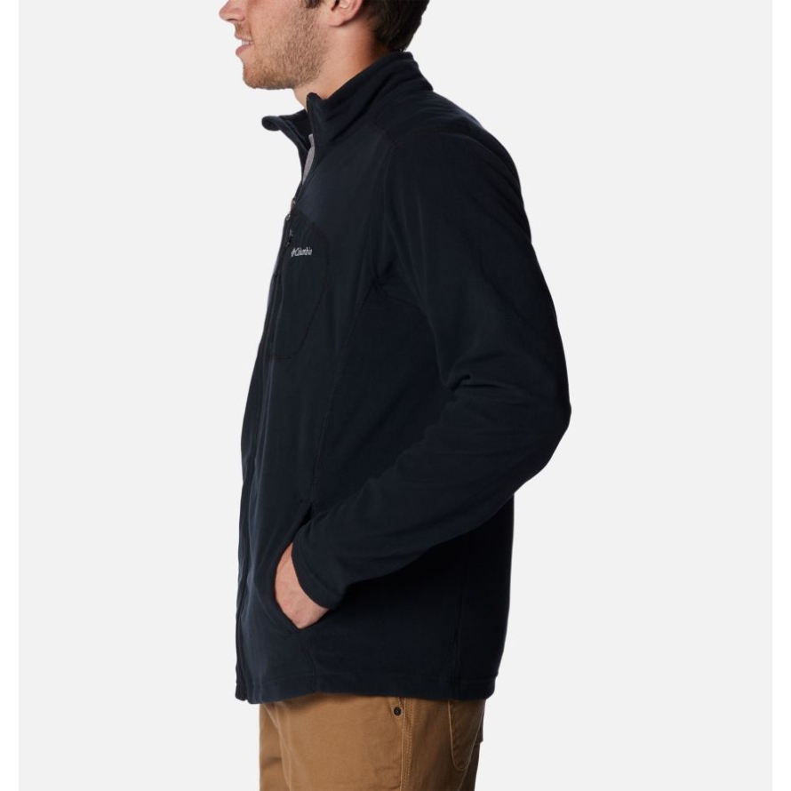 Columbia Men's Klamath Range Full Zip Fleece Jacket Black