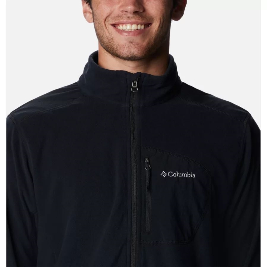 Columbia Men's Klamath Range Full Zip Fleece Jacket Black