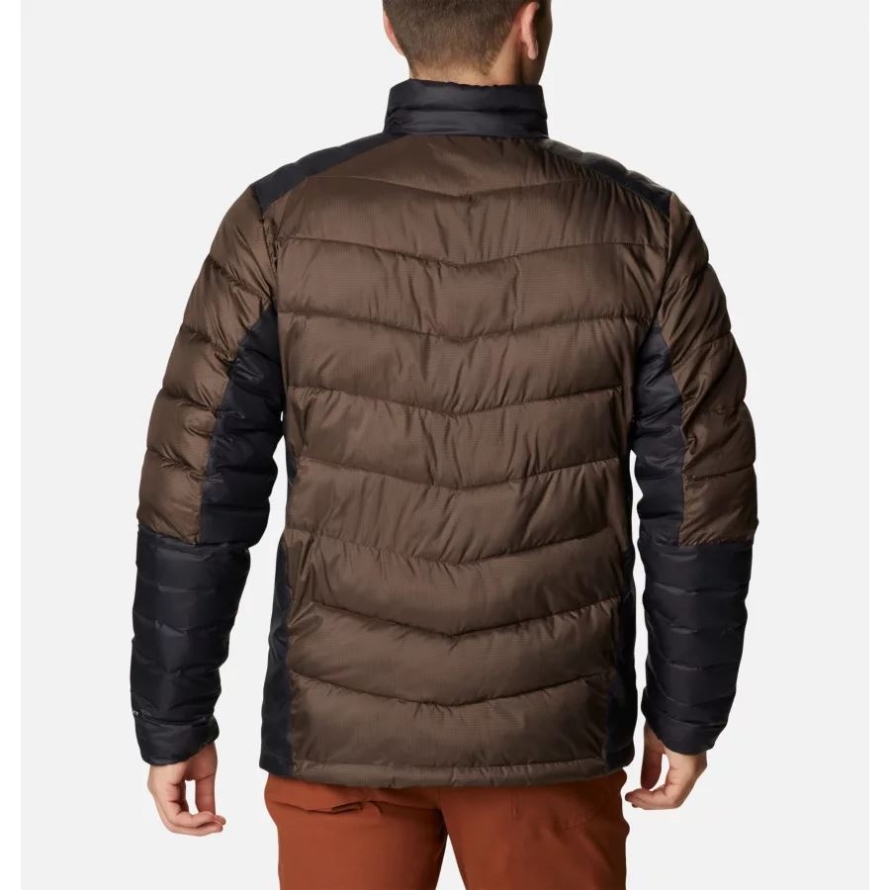 Columbia Men's Labyrinth Loop Omni-Heat Infinity Insulated Jacket Cordovan/Black