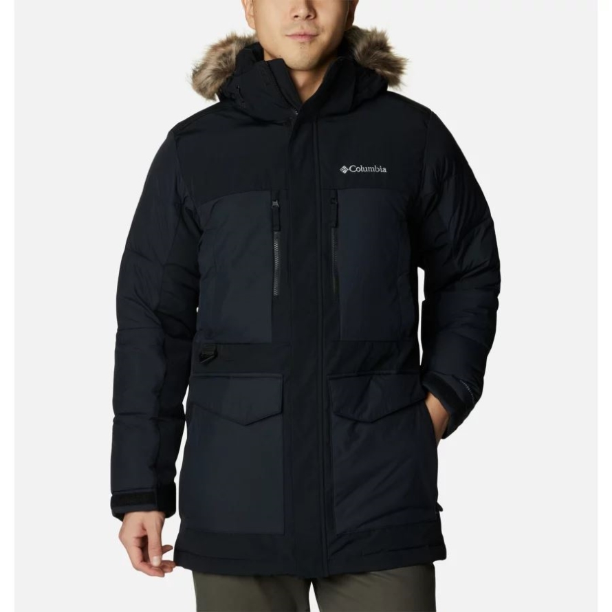 Columbia Men's Marquam Peak Fusion Insulated Parka Black