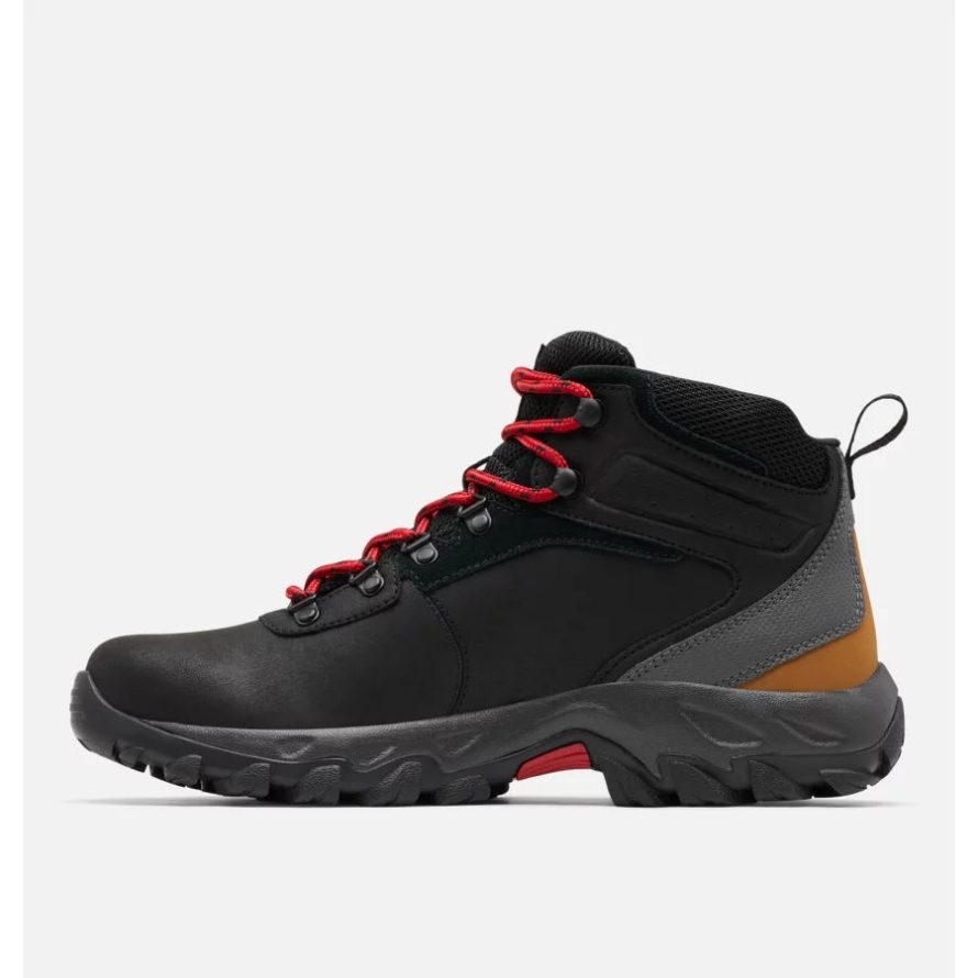 Columbia Men's Newton Ridge Plus II Waterproof Hiking Boot Black/Shark