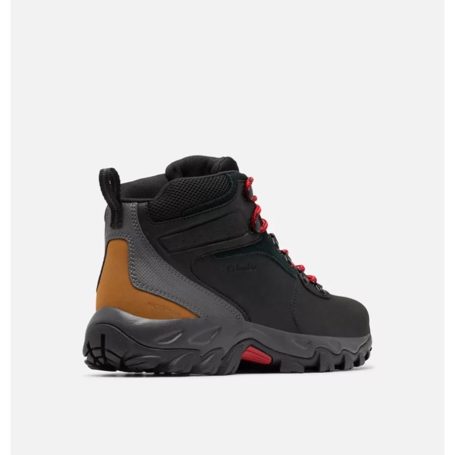 Columbia Men's Newton Ridge Plus II Waterproof Hiking Boot Black/Shark