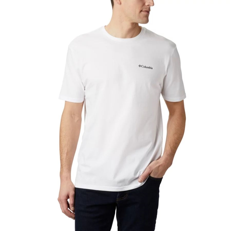 Columbia Men's North Cascades T-Shirt White
