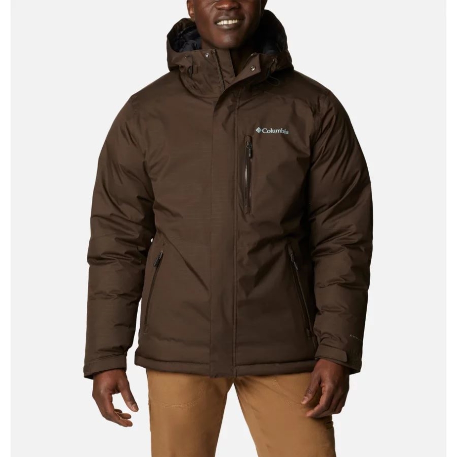 Columbia Men's Oak Harbor Insulated Waterproof Jacket Cordovan