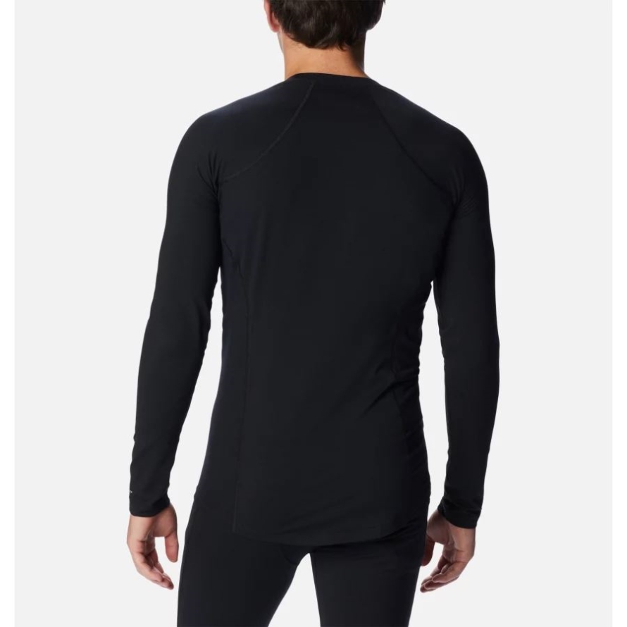 Columbia Men's Omni-Heat Midweight Baselayer Crew Black