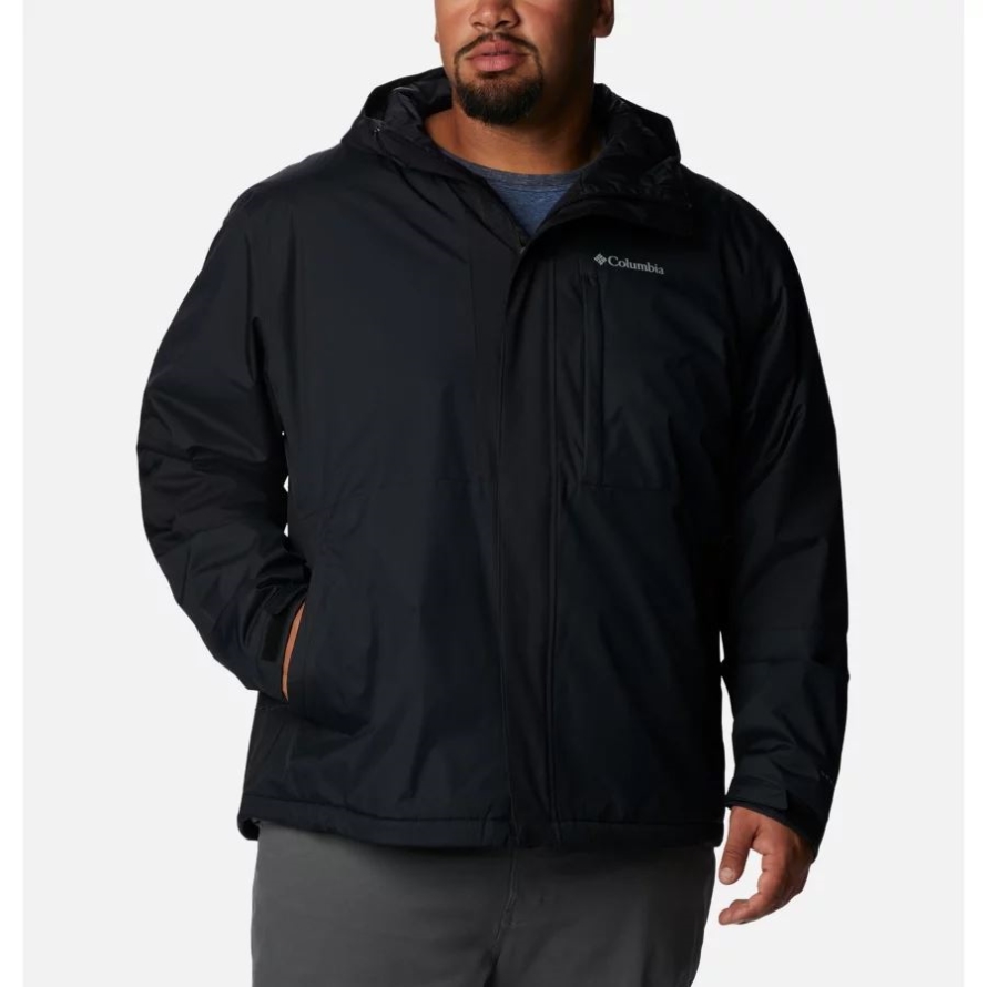 Columbia Men's Oso Mountain Insulated Jacket Big Black