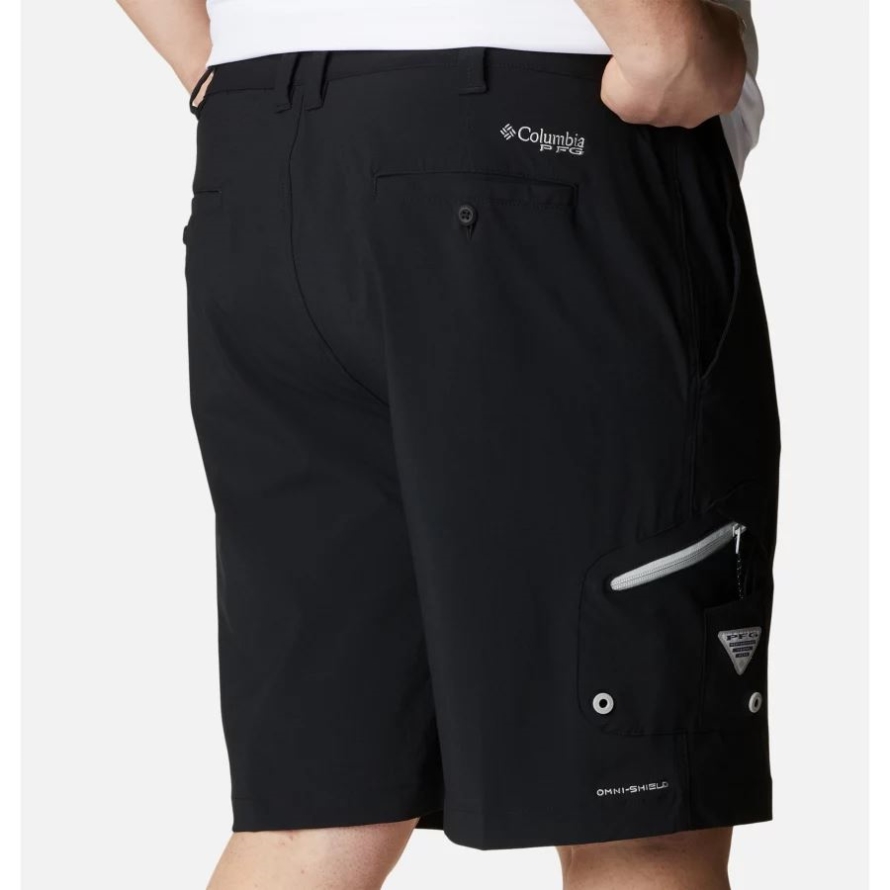 Columbia Men's PFG Terminal Tackle Shorts Big Black/Cool Grey