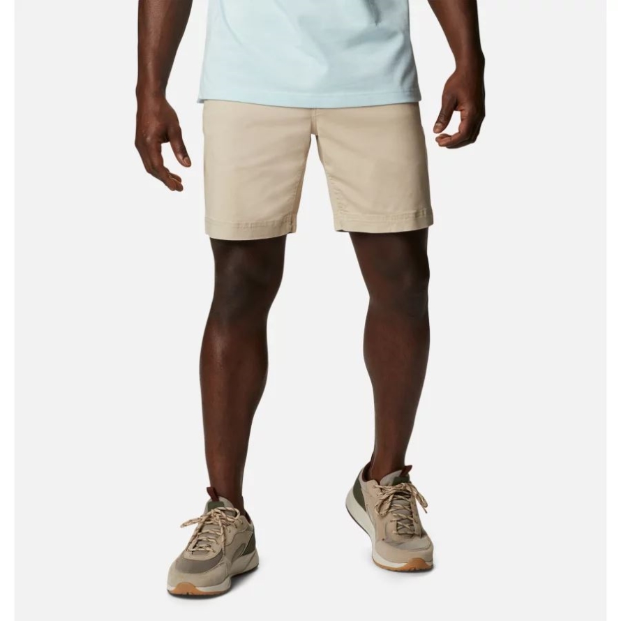 Columbia Men's Pacific Ridge Casual Chino Shorts Ancient Fossil