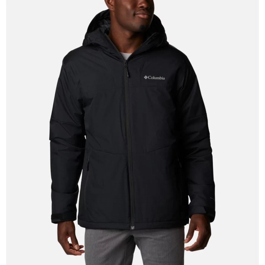 Columbia Men's Point Park Waterproof Insulated Jacket Black